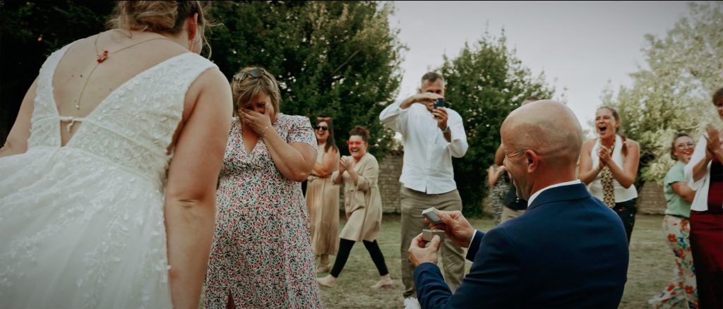 Demande en mariage en Charentes